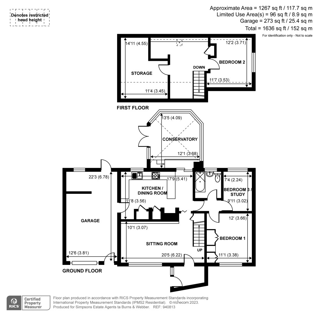Floorplans For Wildcroft Wood, Witley, Godalming, GU8