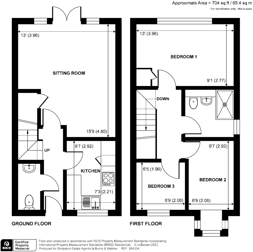 Floorplans For Leehurst, Milford, Godalming, GU8