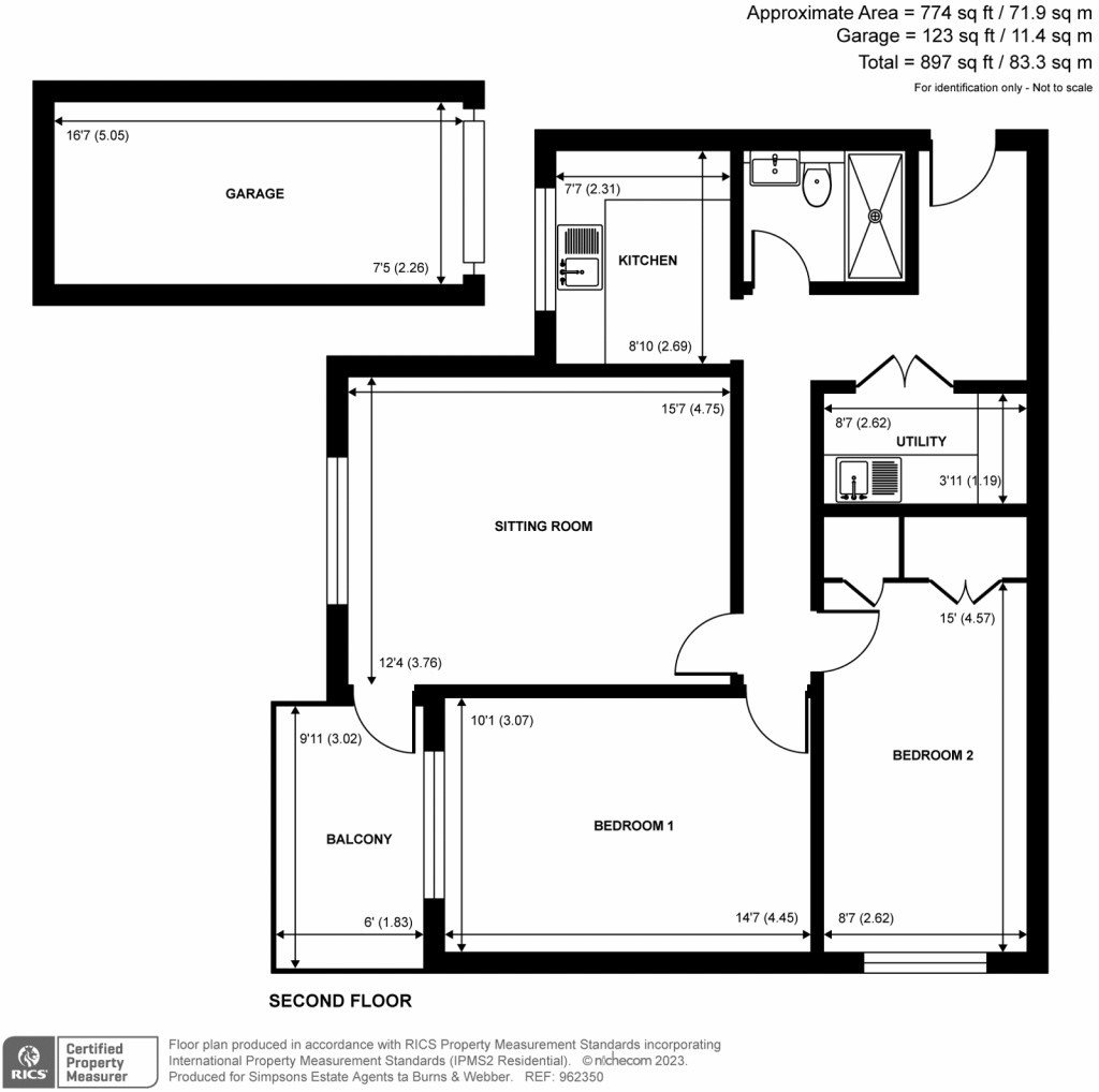 Floorplans For Ockford Road, Godalming, GU7