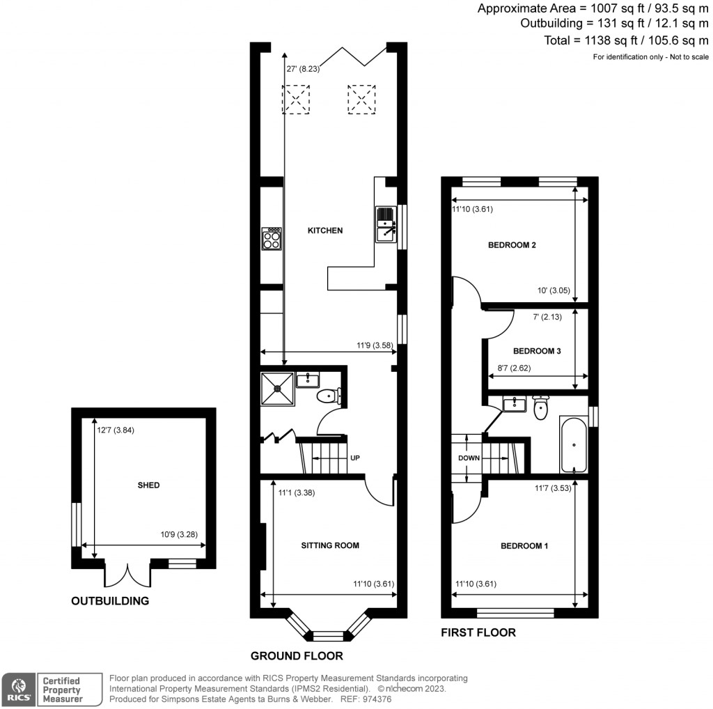 Floorplans For George Road, Godalming, Surrey