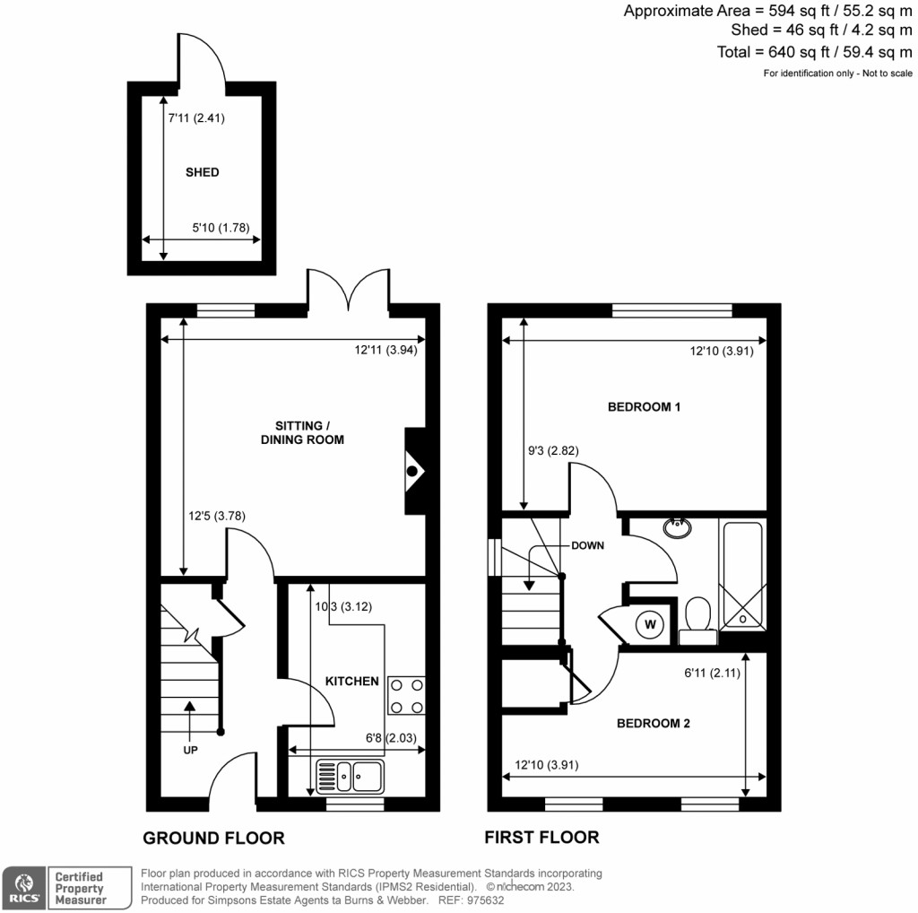 Floorplans For Badgers Cross, Portsmouth Road, Milford, GU8