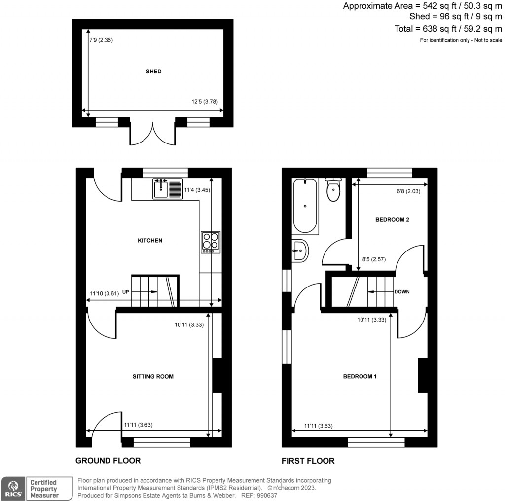 Floorplans For Brighton Road, Godalming, GU7