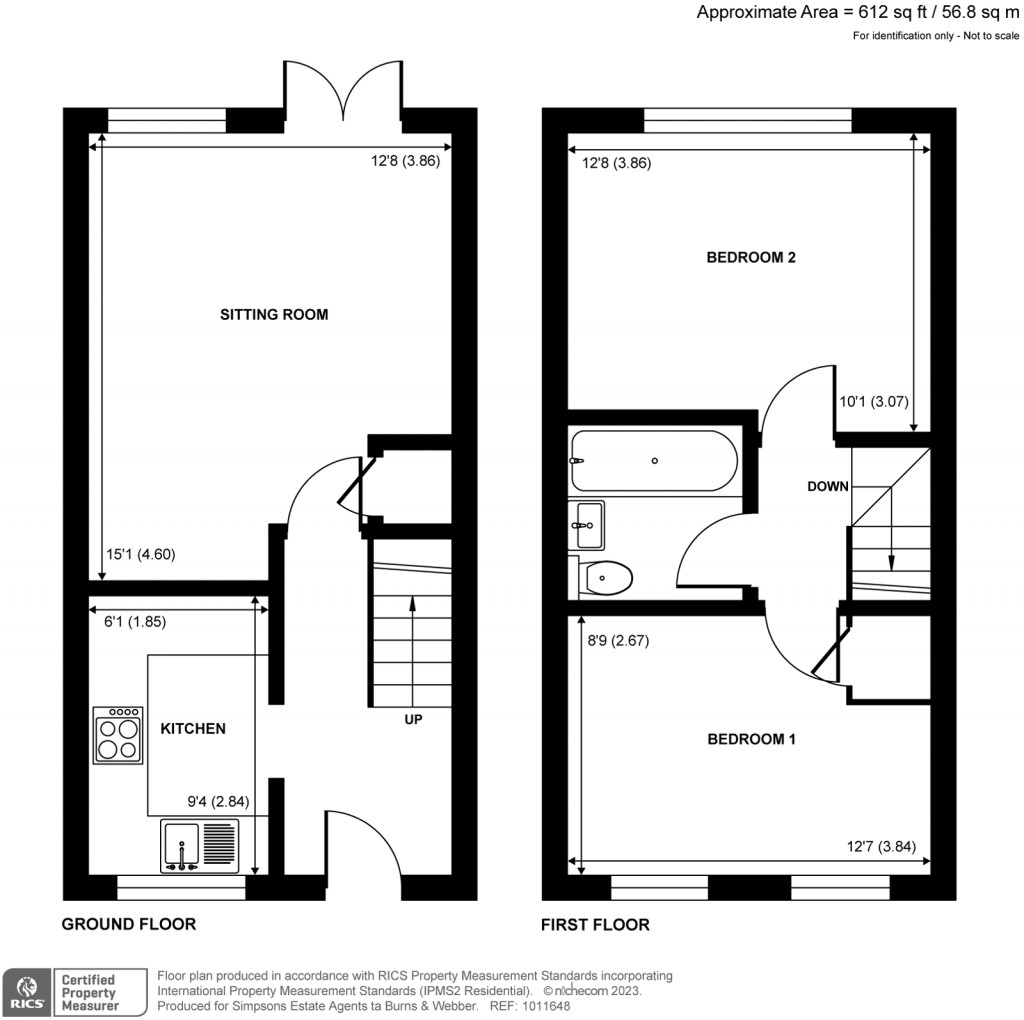 Floorplans For Woodpeckers, Milford, Godalming, GU8