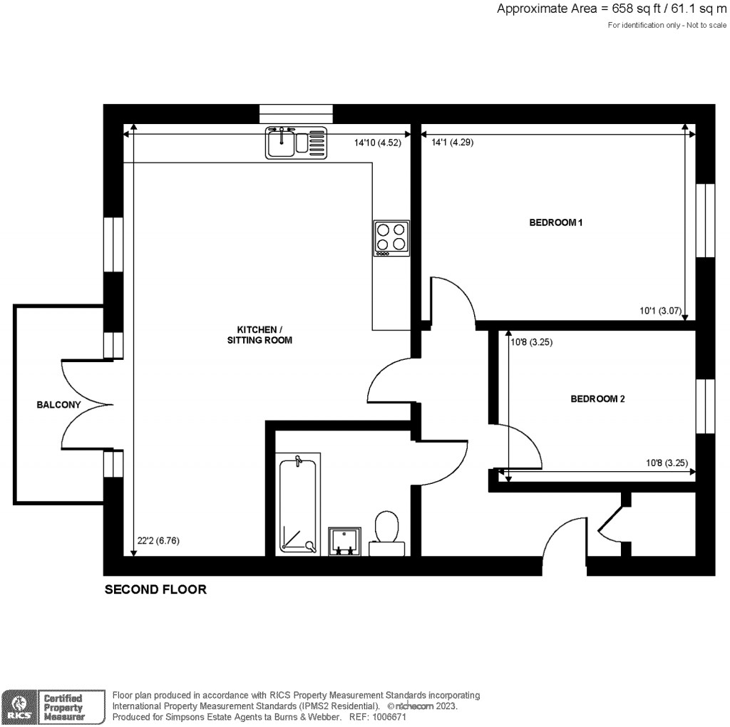 Floorplans For Alderbank Drive, Godalming, GU7