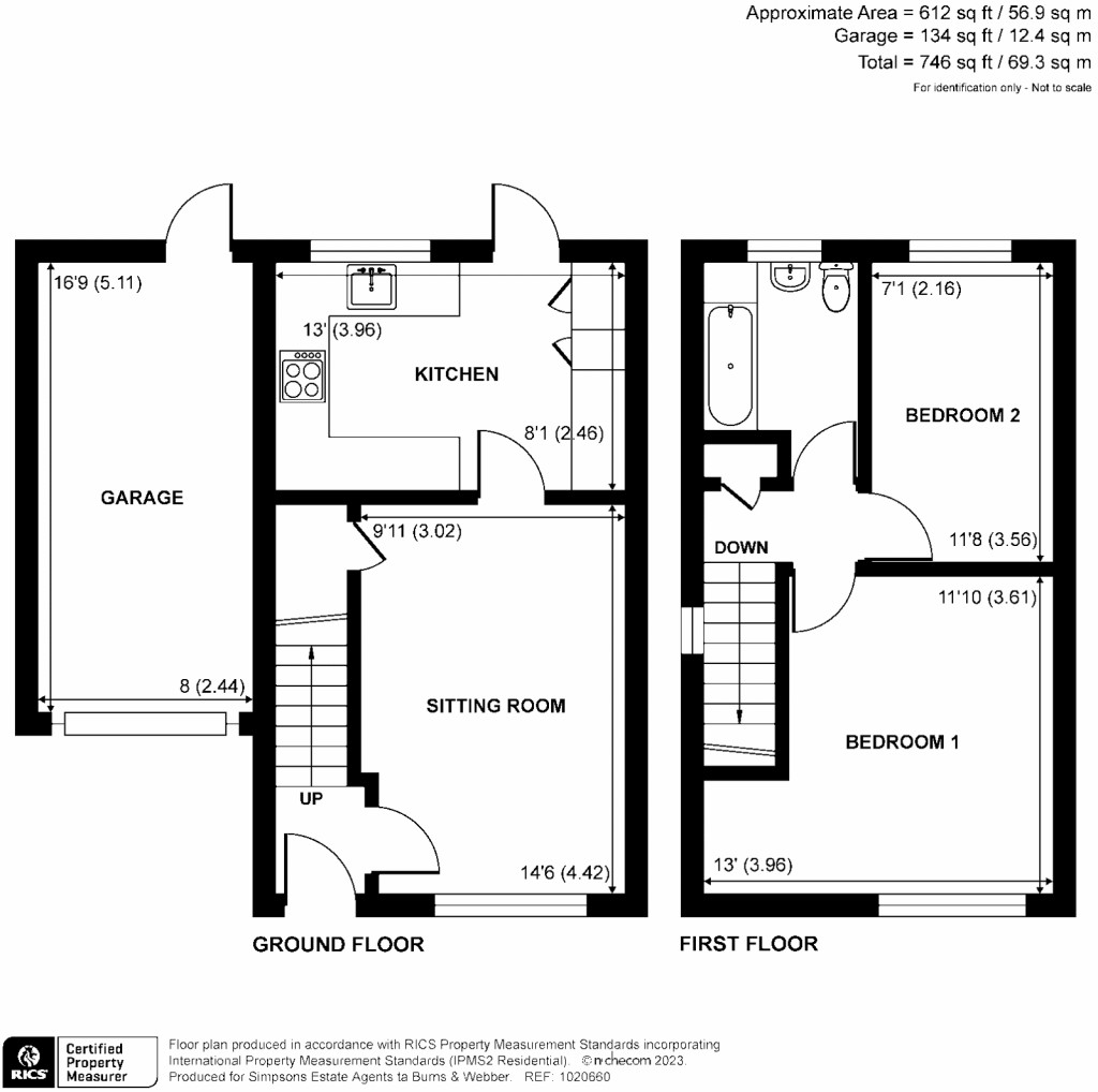 Floorplans For High Ridge, Godalming, GU7