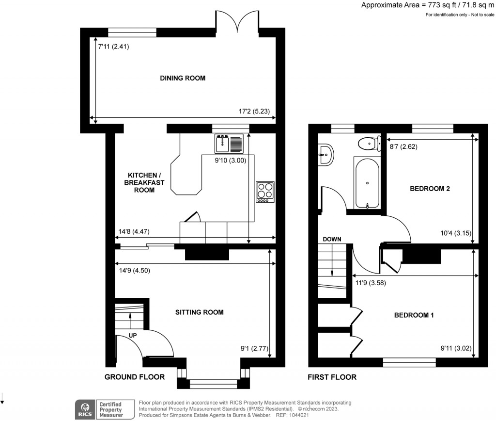 Floorplans For Thursley Road, Elstead, GU8