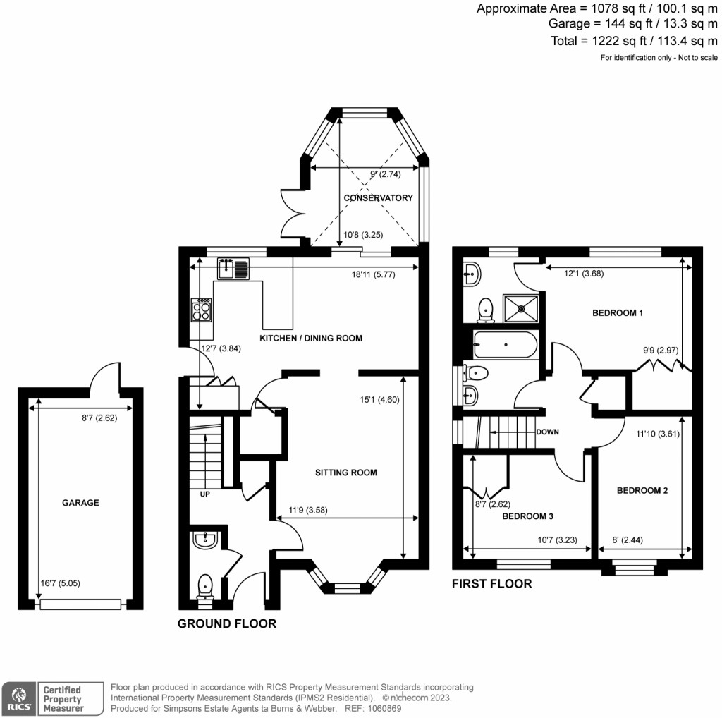 Floorplans For Pullman Lane, Godalming, GU7