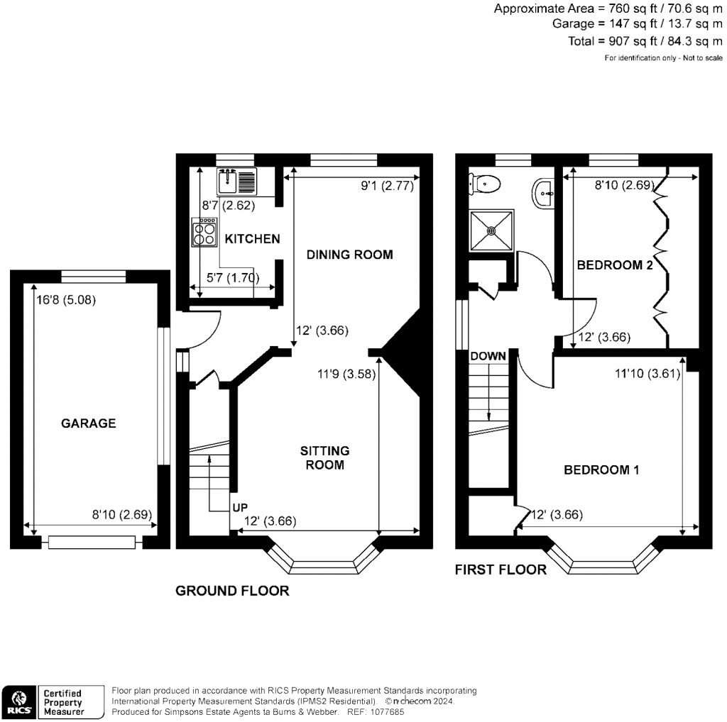 Floorplans For Coopers Rise, Godalming, GU7