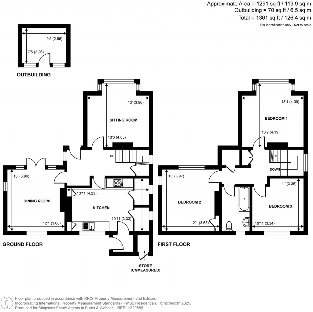 Floorplans For Red House Lane, Elstead, Surrey