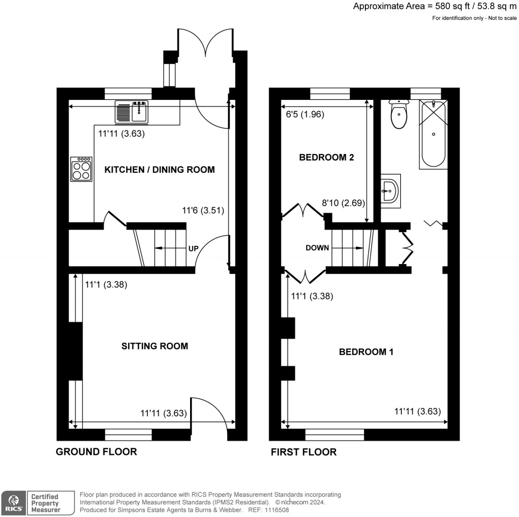 Floorplans For Brighton Road, Godalming, GU7
