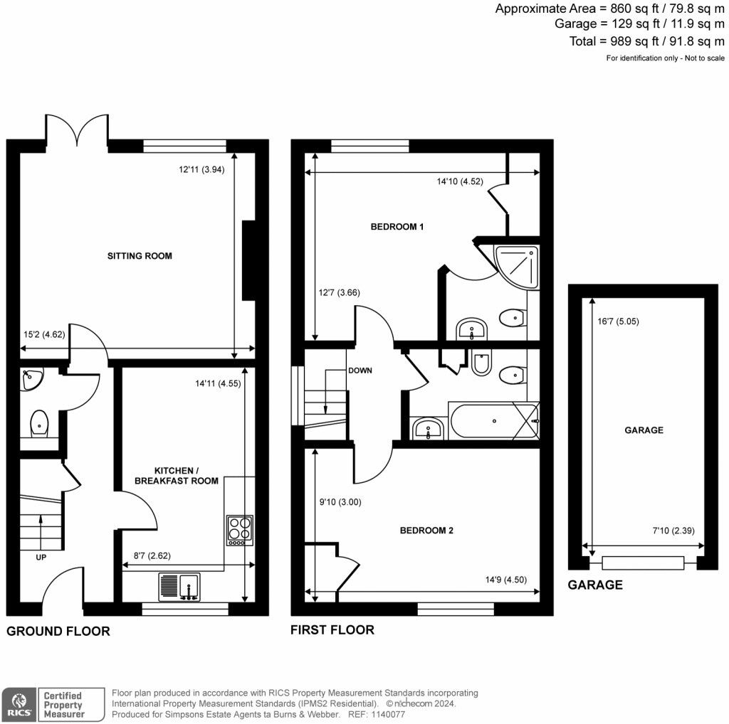 Floorplans For Staceys Meadow, Elstead, GU8