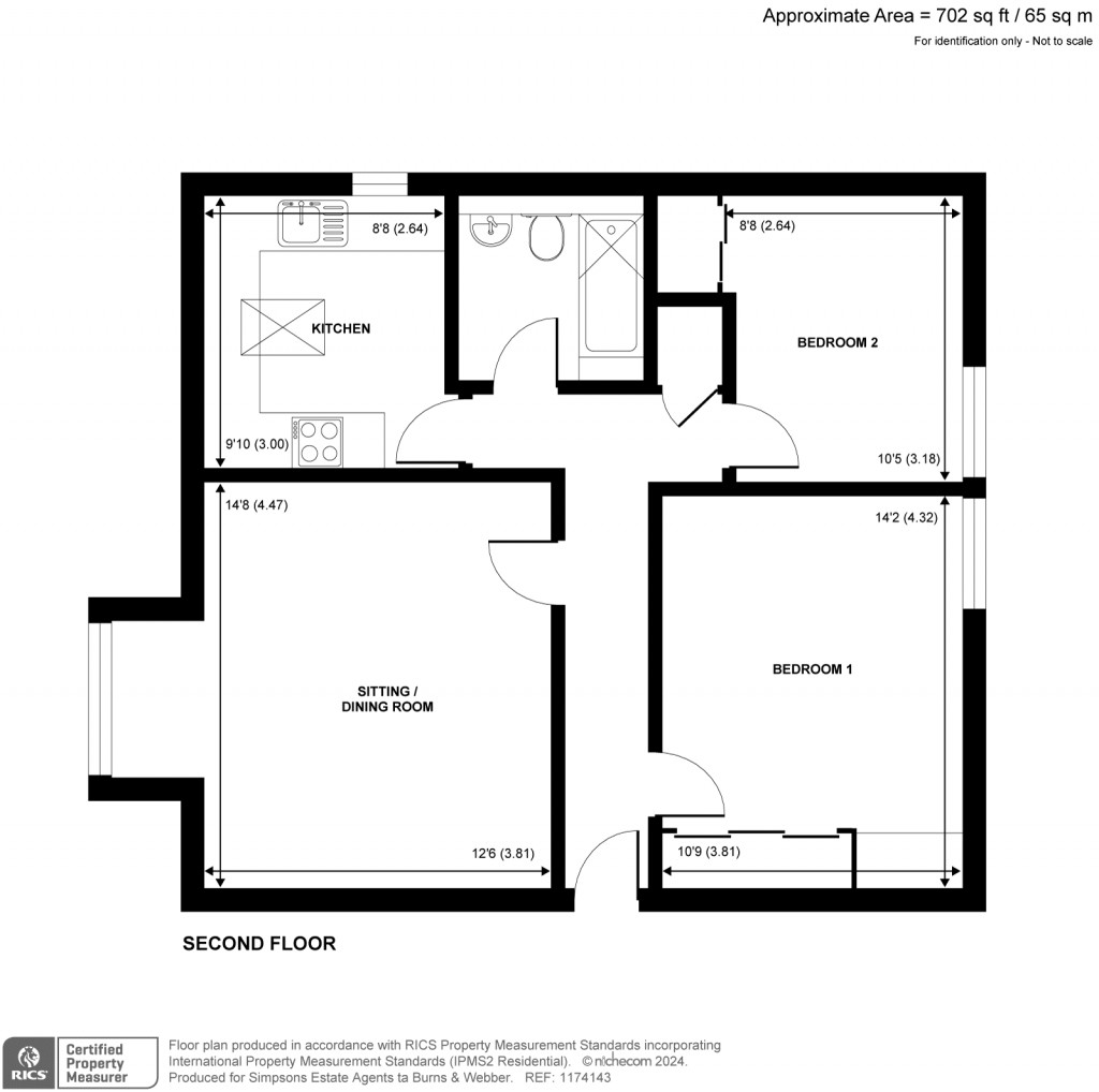 Floorplans For Summerhouse Road, Busbridge, Godalming, GU7