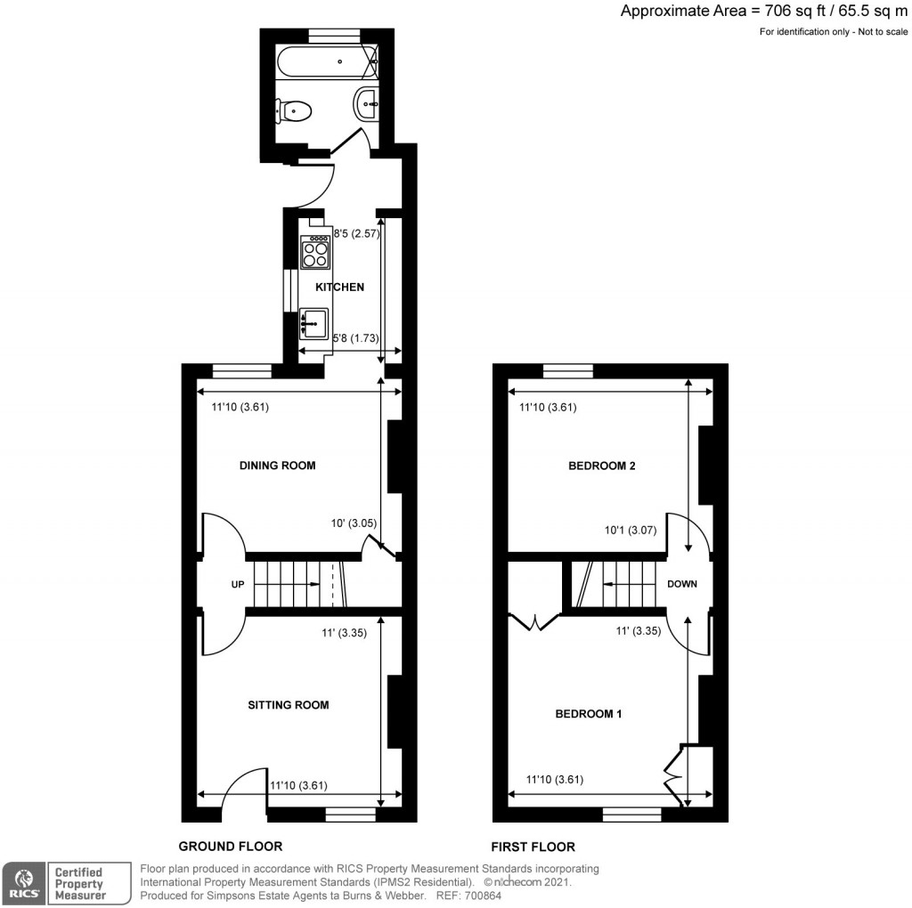 Floorplans For North Street, Farncombe, Godalming, GU7
