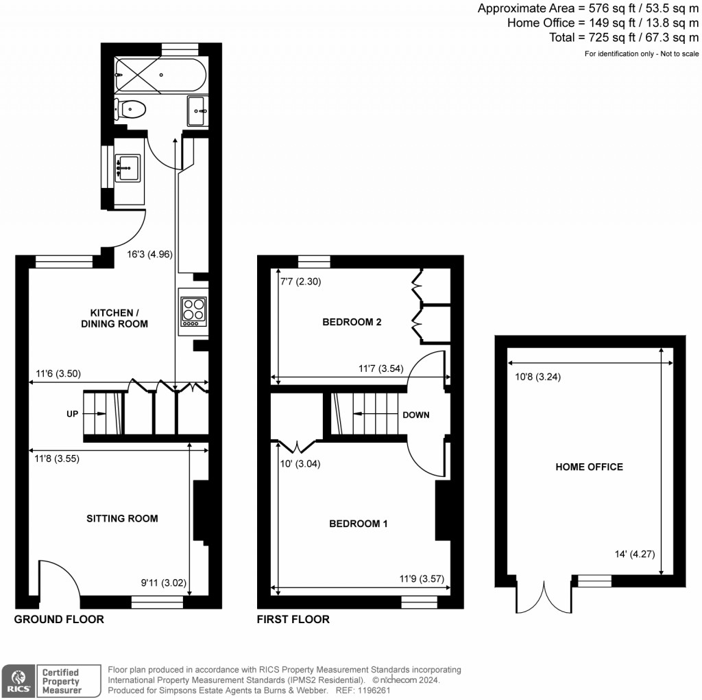 Floorplans For 103 Brighton Road, Godalming, GU7