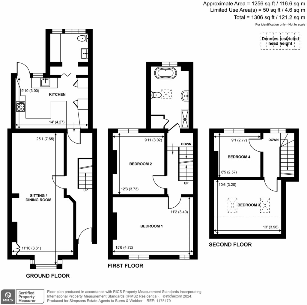 Floorplans For St. Johns Street, Farncombe, Godalming, GU7