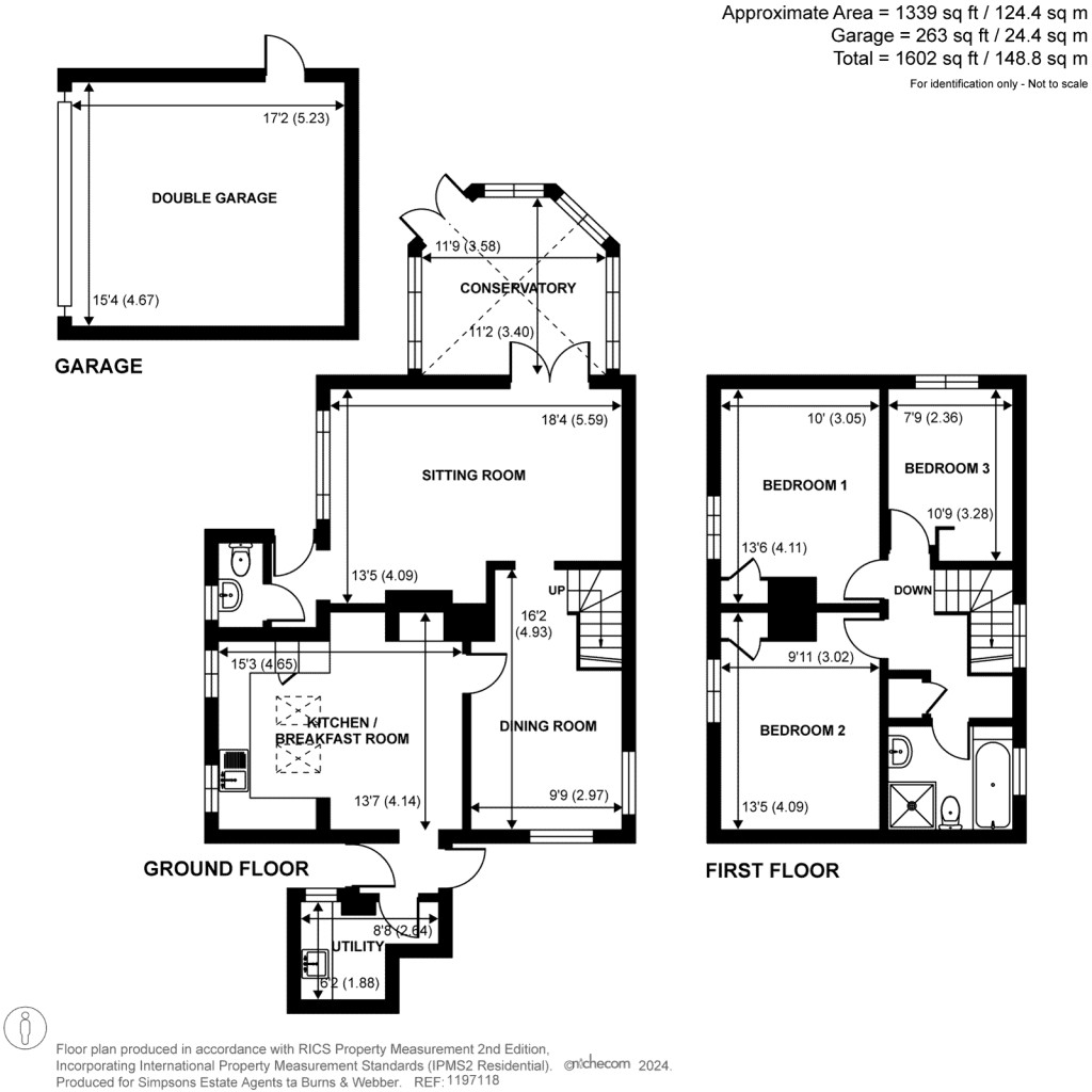 Floorplans For The Drive, Lower Eashing, Godalming, GU7