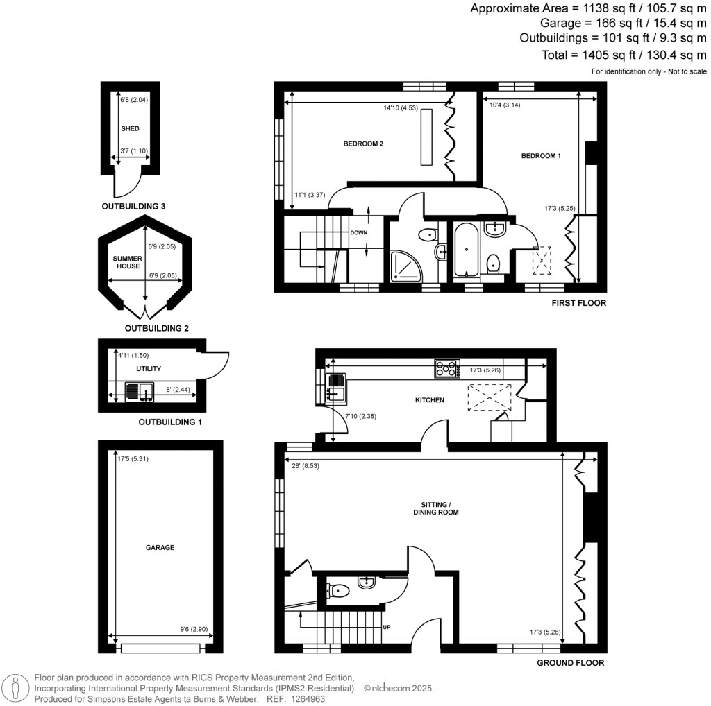 Floorplans For Shillinglee Park Road, Shillinglee, Chiddingfold, GU8
