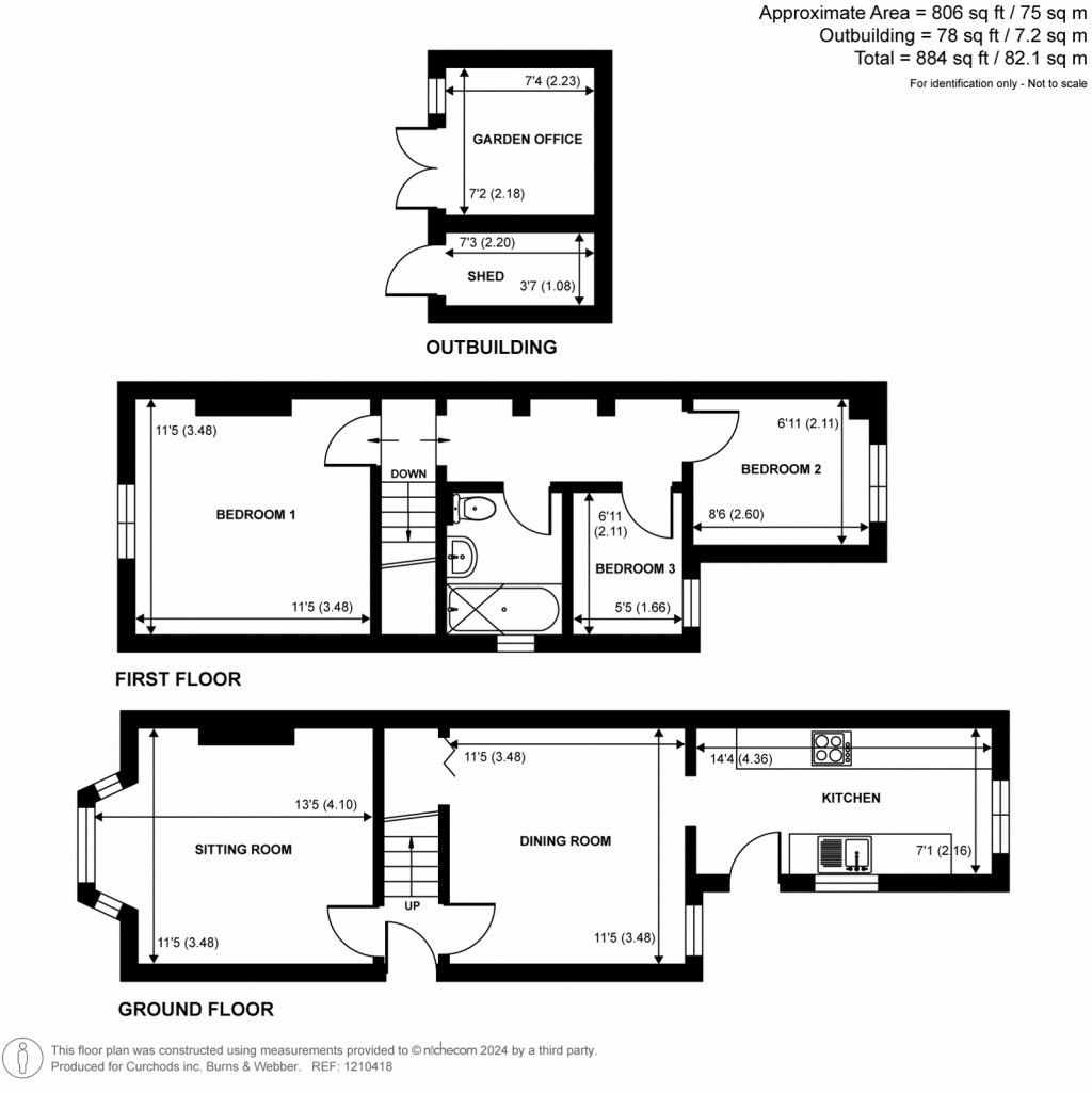 Floorplans For George Road, Godalming, GU7