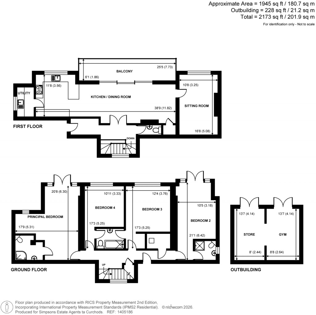 Floorplans For Deanery Road, Godalming, Surrey