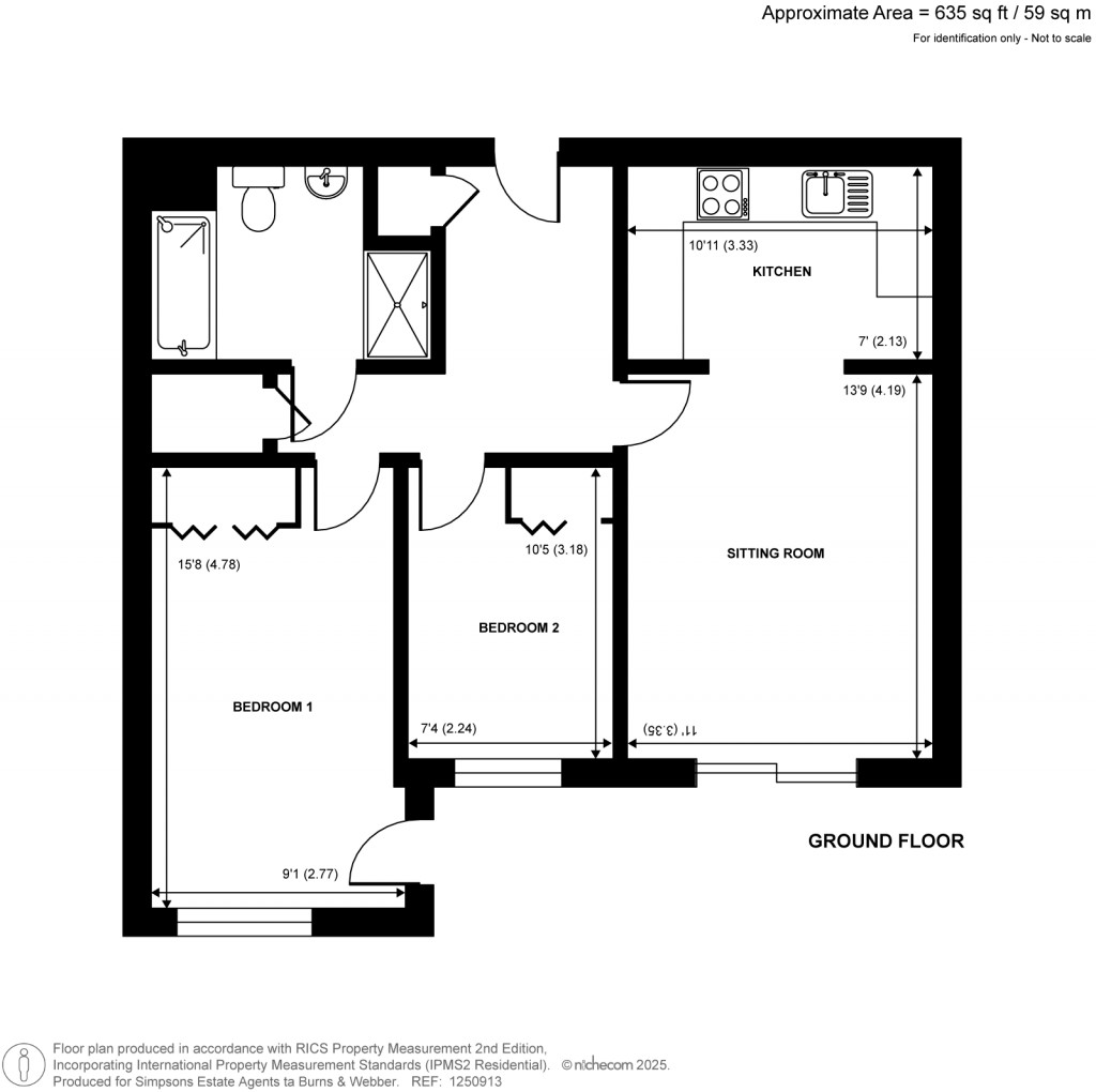 Floorplans For Meadrow, Godalming, Surrey