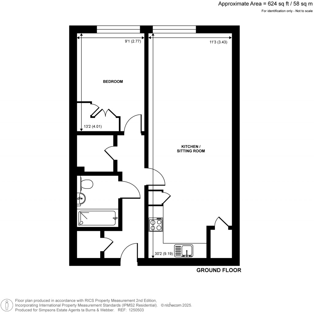 Floorplans For Catteshall Lane, Godalming, Surrey