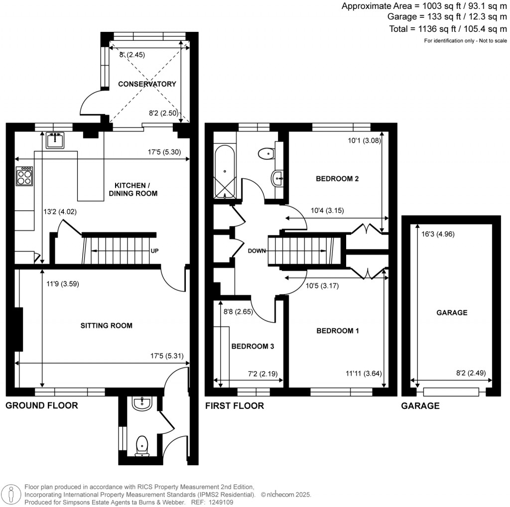 Floorplans For South Hill, Godalming, GU7