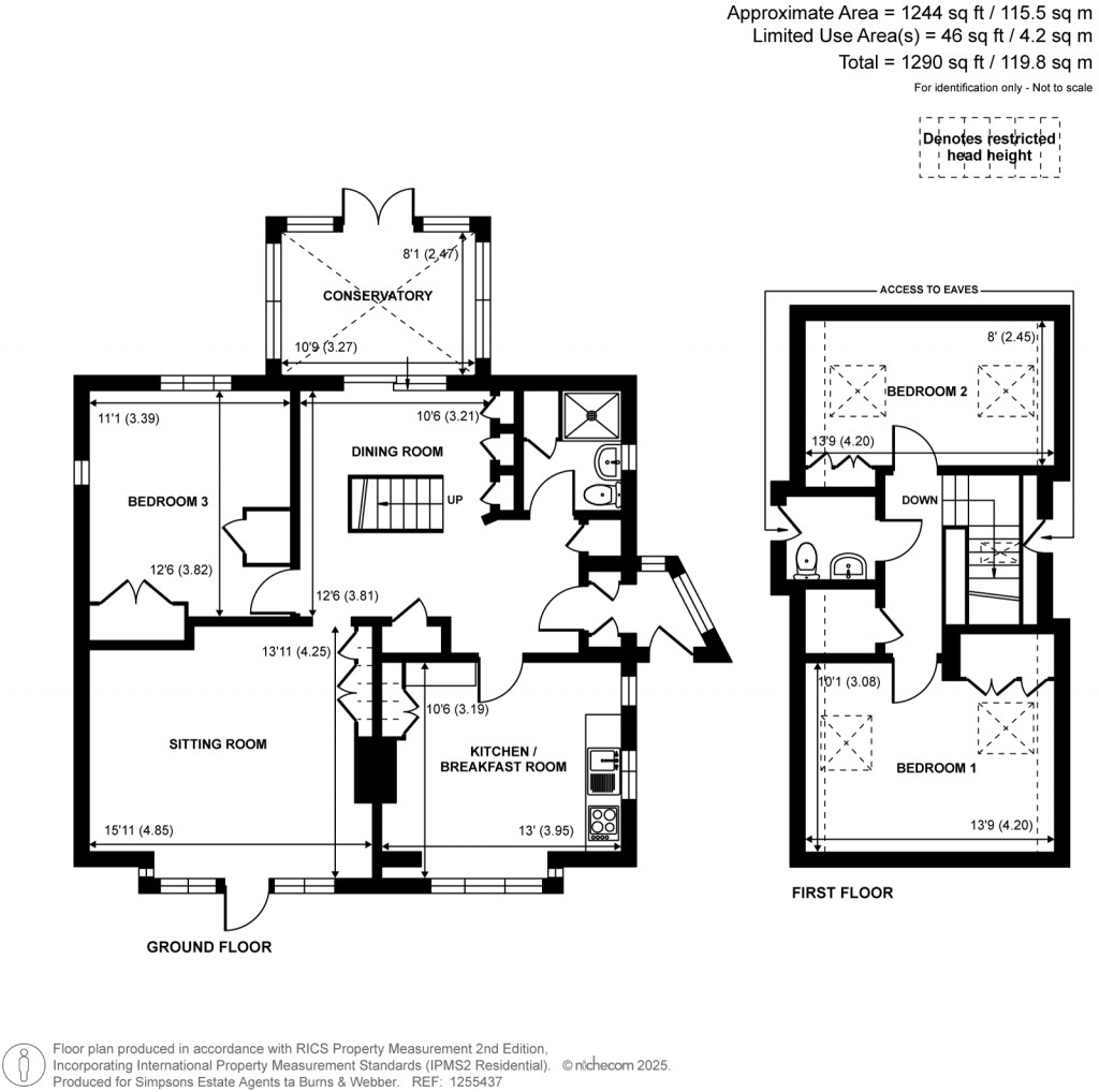 Floorplans For Wheeler Lane, Witley, Godalming, GU8