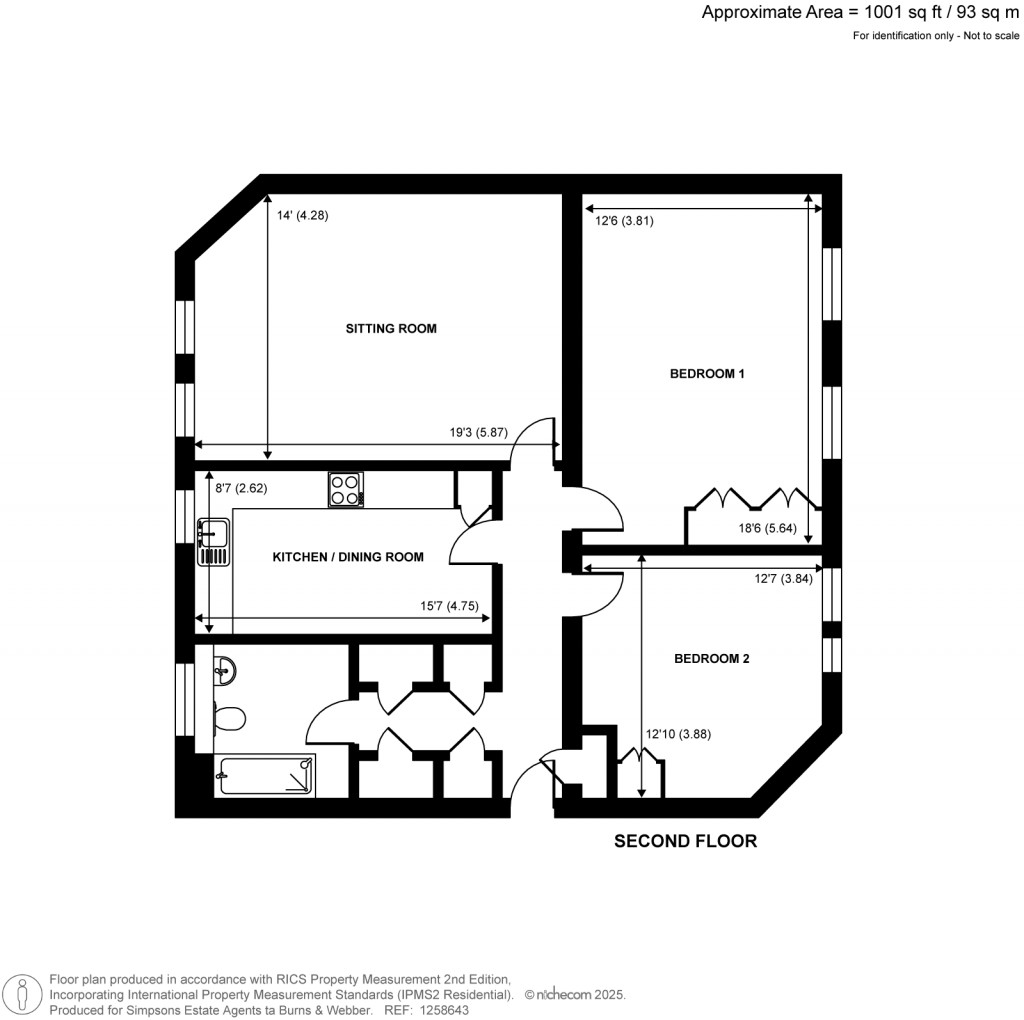 Floorplans For Chapel Fields, Charterhouse Road, Godalming, GU7