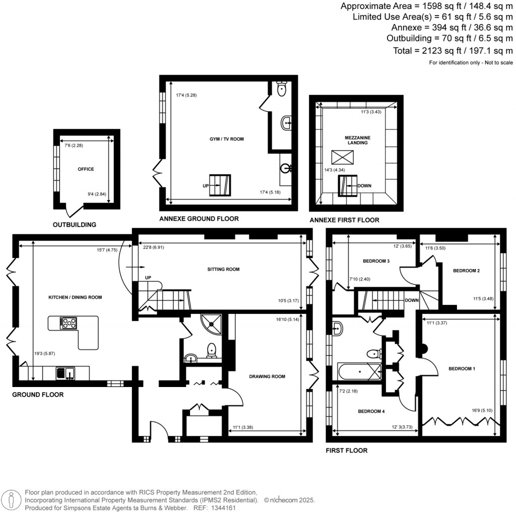Floorplans For Petworth Road, Chiddingfold, Surrey