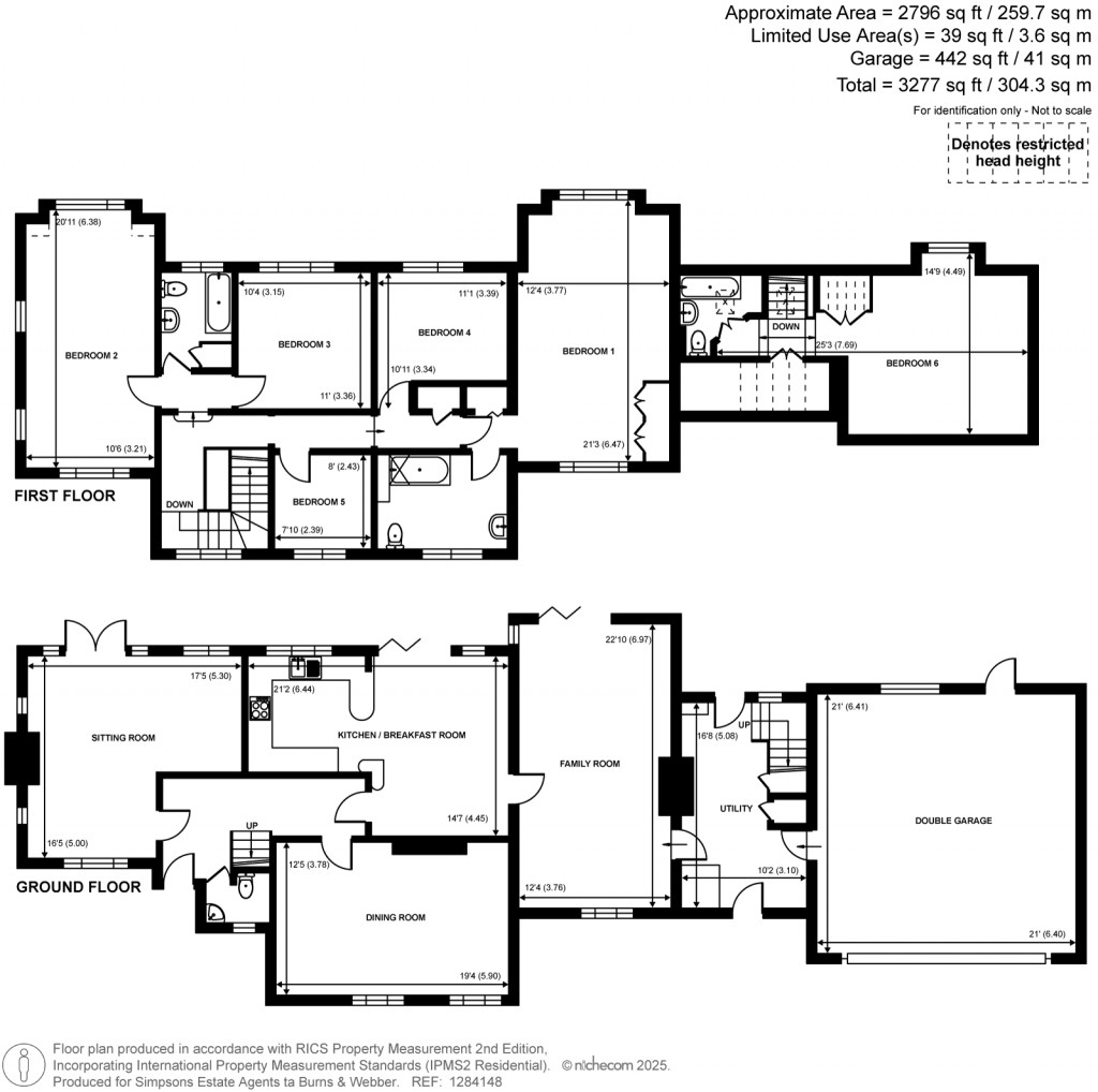 Floorplans For Thursley Road, Elstead, Godalming, GU8