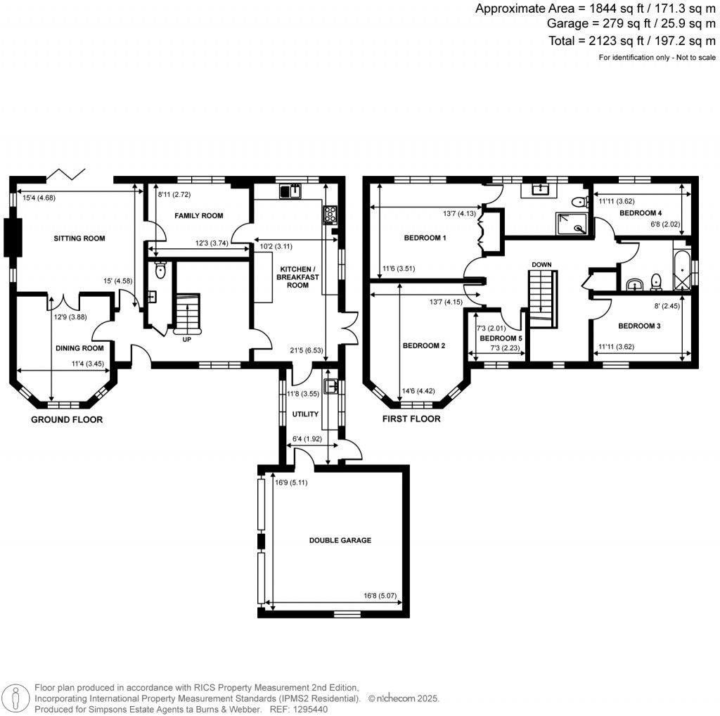 Floorplans For Beacon View Road, Elstead, Godalming, GU8