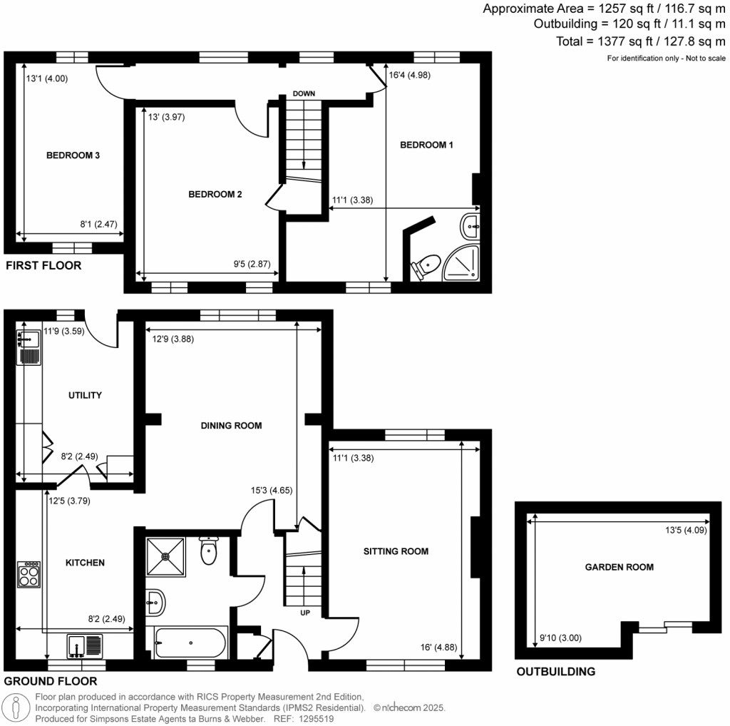 Floorplans For Mare Lane, Hascombe, Godalming, Surrey