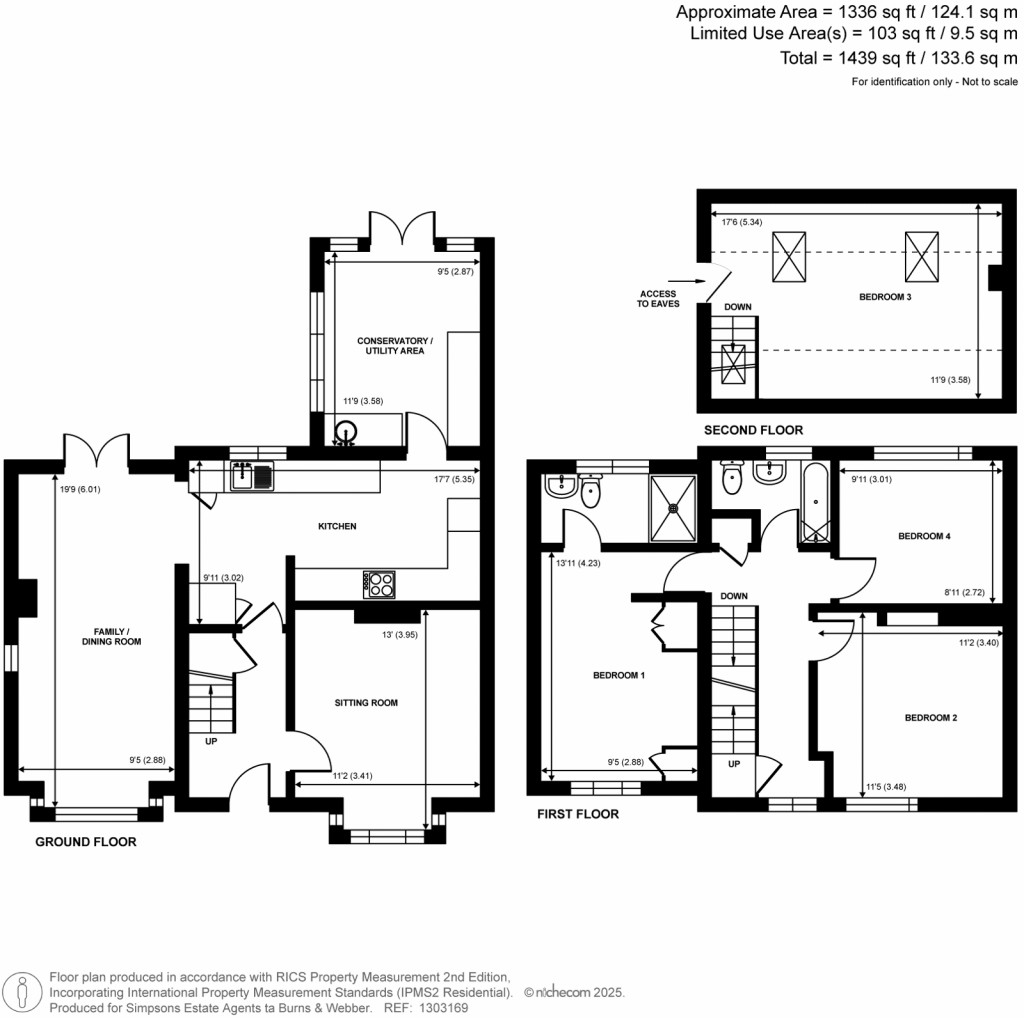 Floorplans For Farncombe, Godalming, Surrey