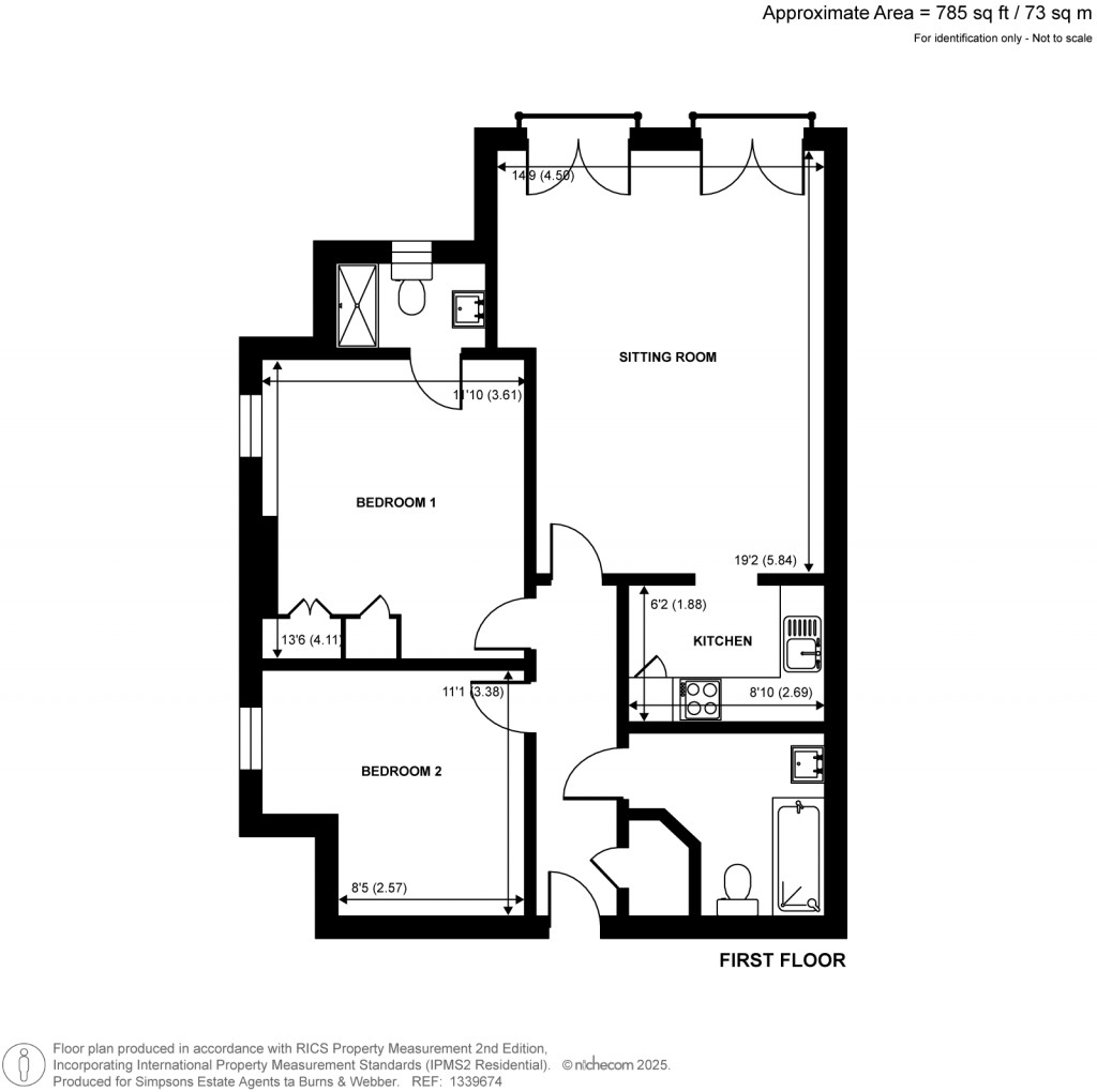 Floorplans For Charterhouse Road, Godalming, Surrey