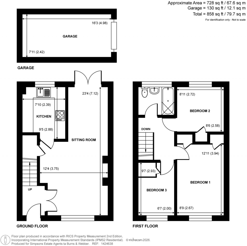 Floorplans For Milford, Godalming, Surrey