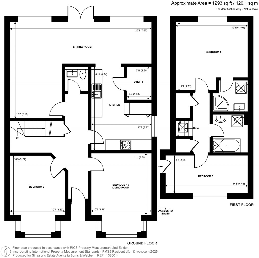 Floorplans For Godalming, Surrey