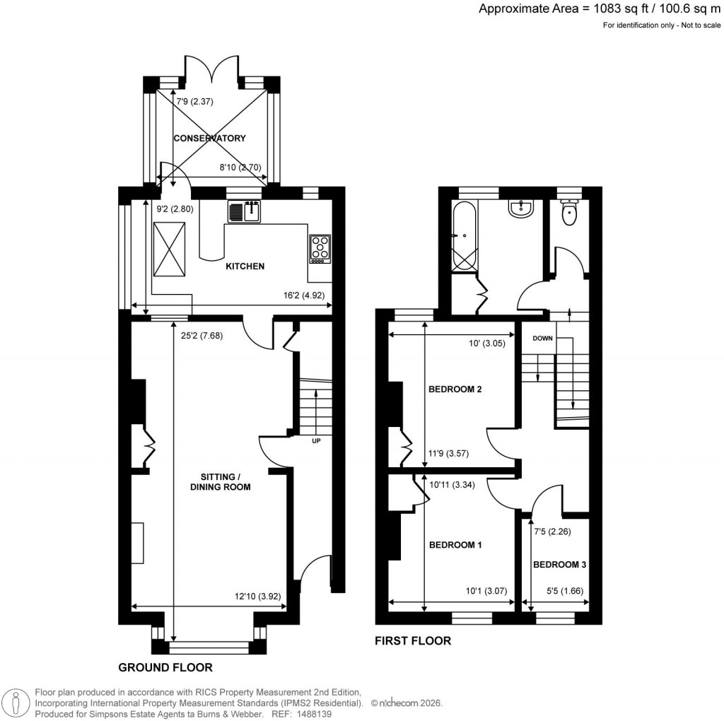 Floorplans For Witley, Godalming, Surrey