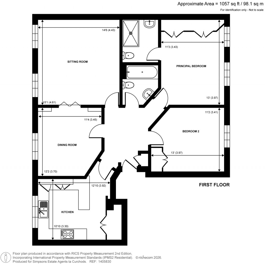 Floorplans For Portsmouth Road, Milford, Surrey