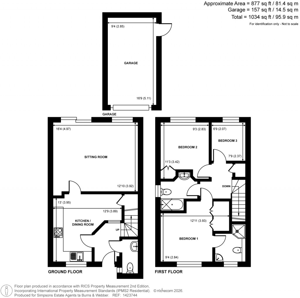 Floorplans For Orchard Close, Elstead, Surrey