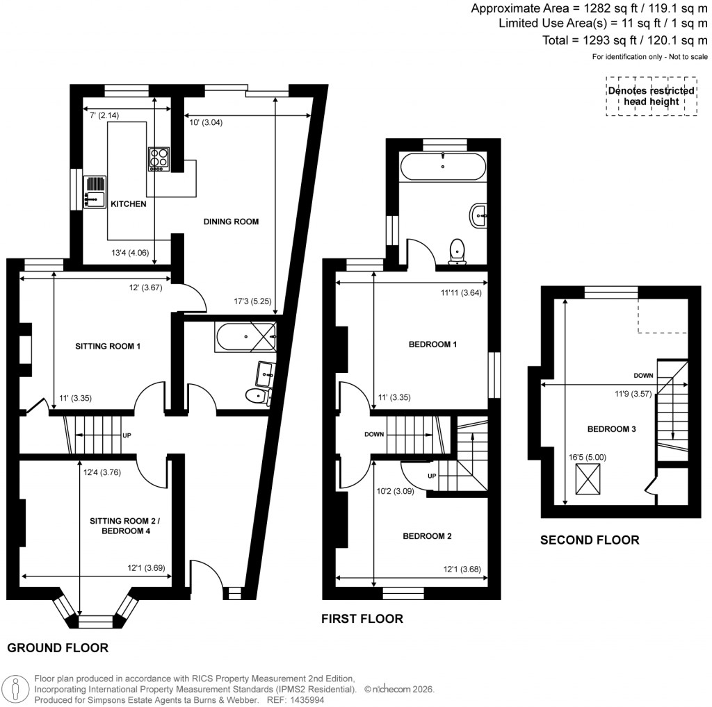 Floorplans For Meadrow, Godalming, Surrey