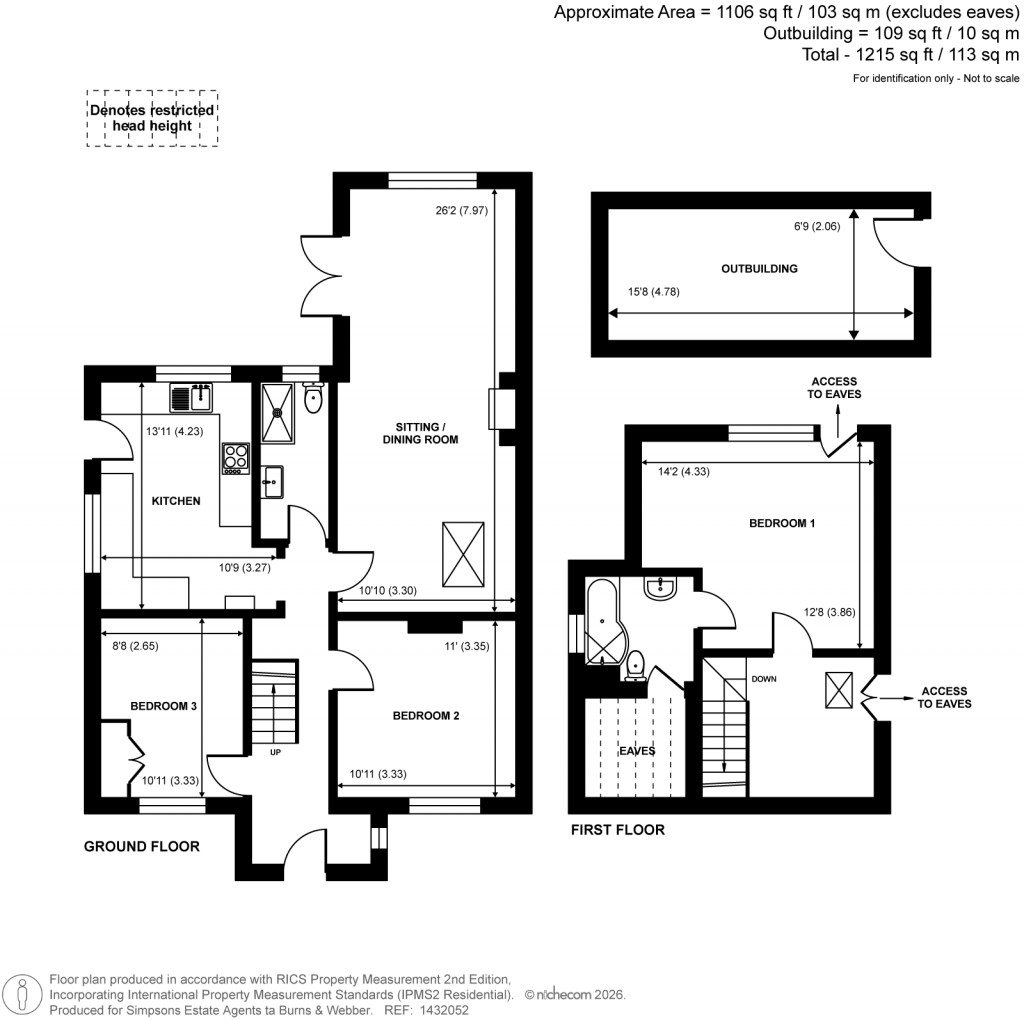 Floorplans For Godalming, Surrey