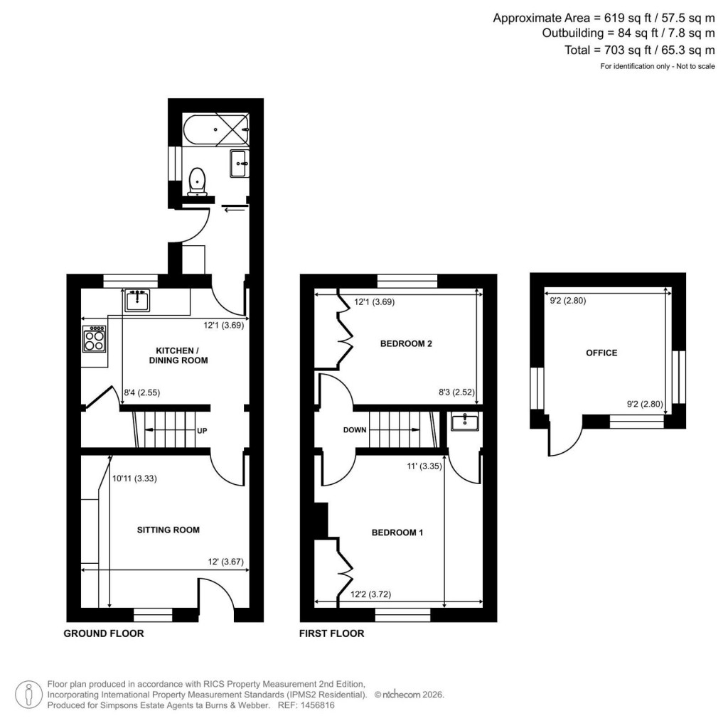 Floorplans For Farncombe, Godalming, Surrey