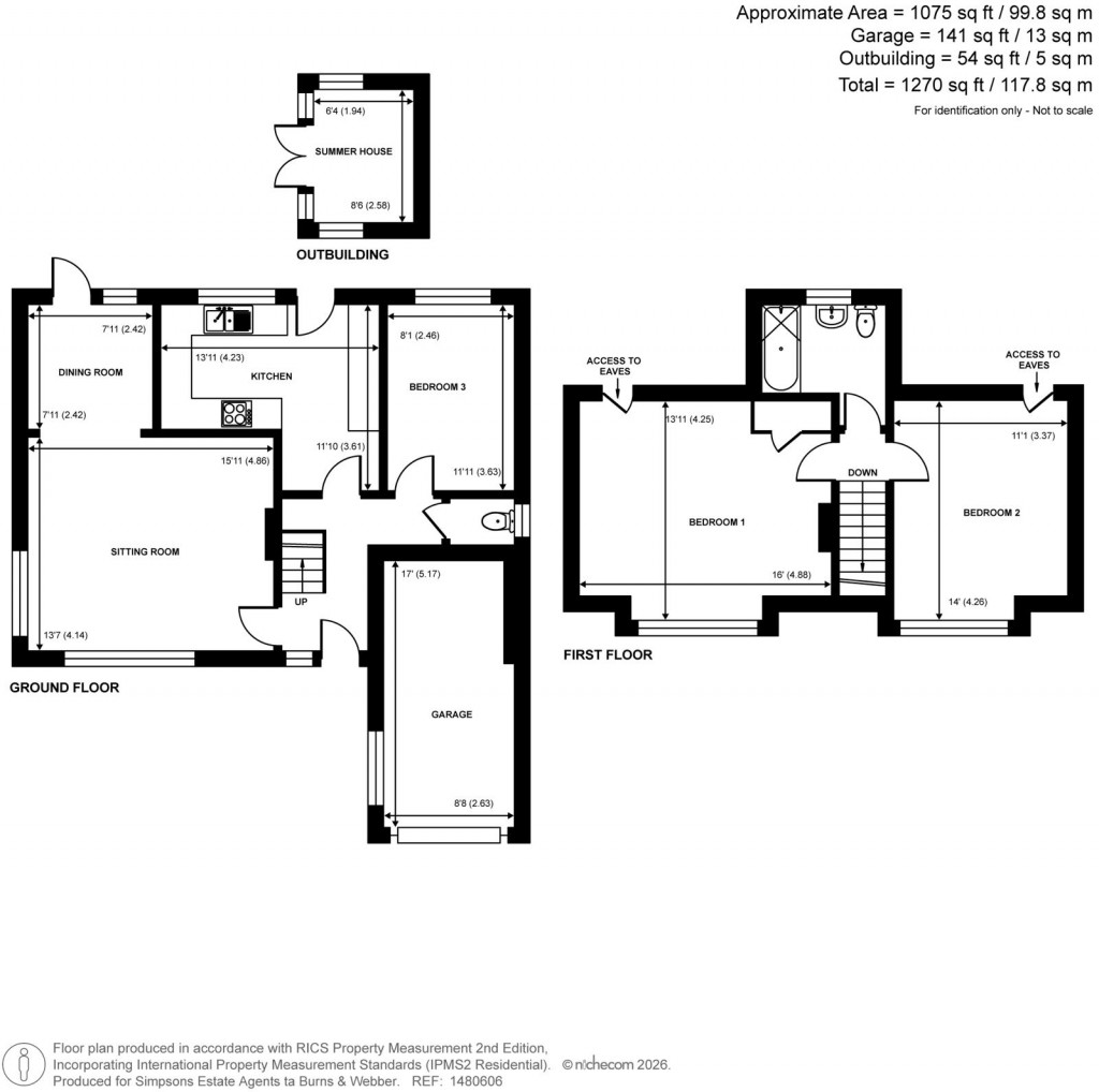 Floorplans For Beacon View Road, Elstead, Surrey