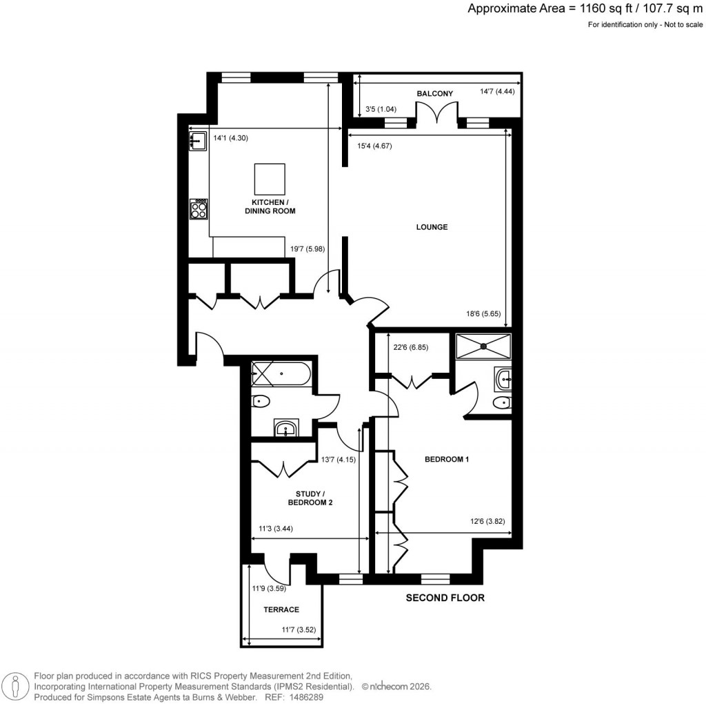 Floorplans For Bridewell Close, Wormley, Godalming, Surrey