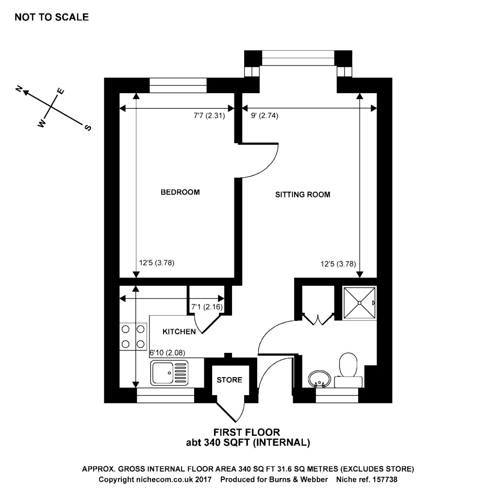 Floorplans For Mathon Court, Cross Lanes, Guildford, GU1