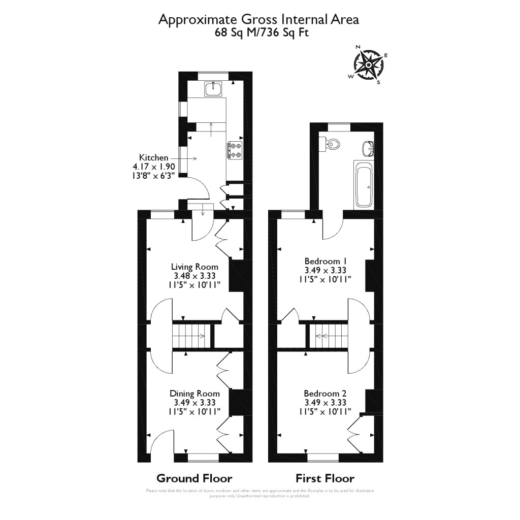 Floorplans For Ludlow Road, Guildford, Surrey