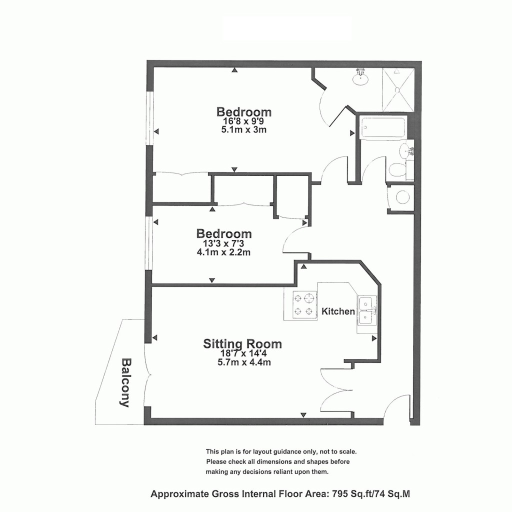 Floorplans For Trinity Gate, Epsom Road, Guildford, GU1