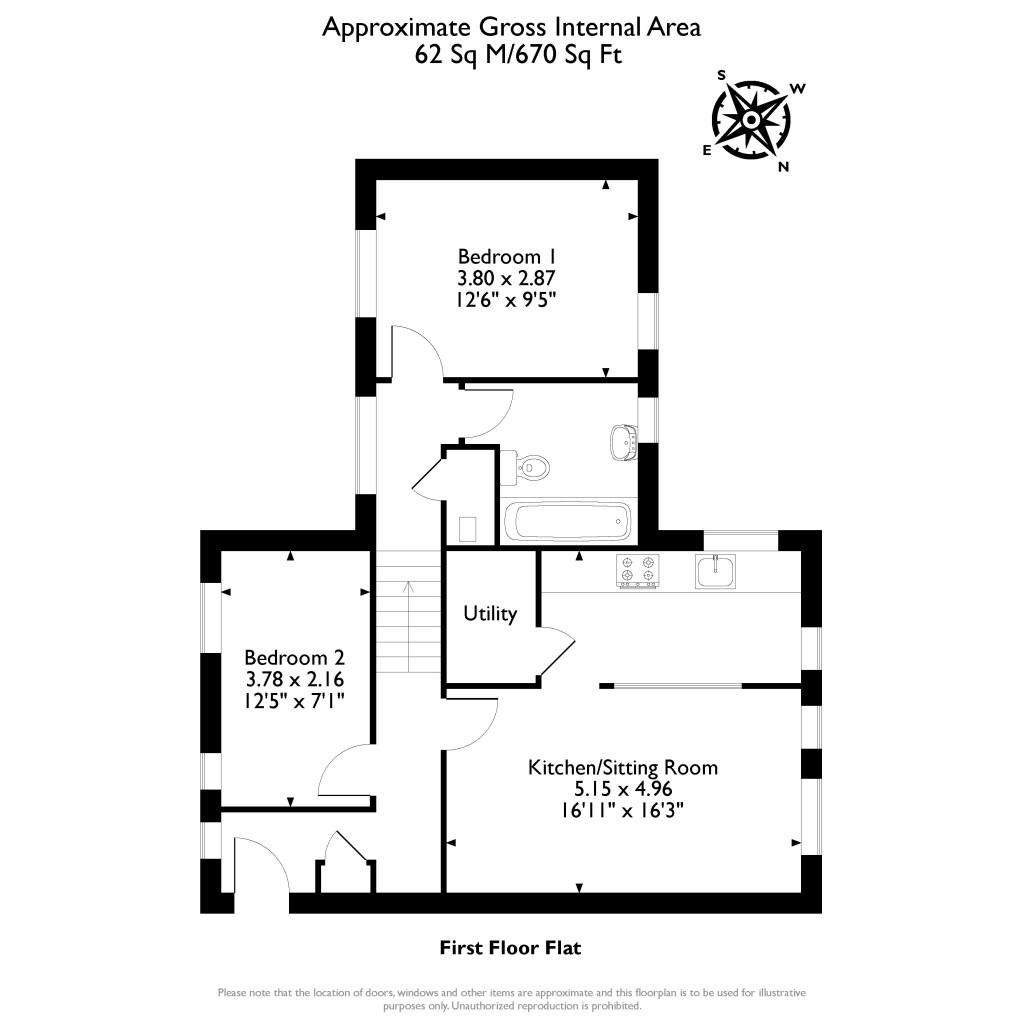 Floorplans For Sherborne Court, The Mount, Guildford, GU2