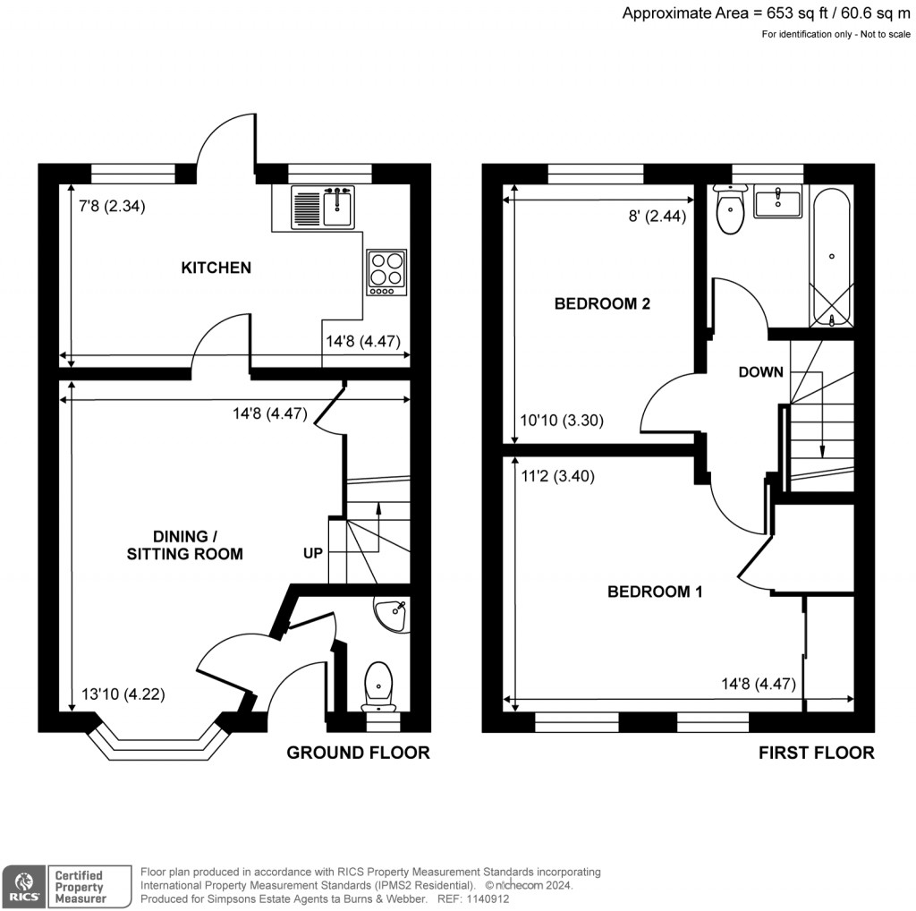 Floorplans For Scholars Walk, Guildford, Surrey