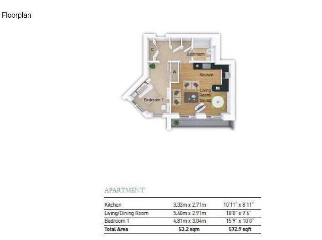 Floorplans For Sycamore Avenue, Woking, GU22